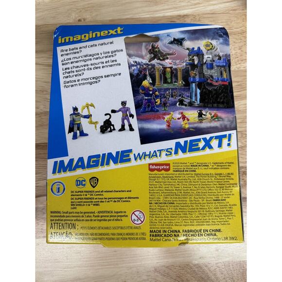Imaginext DC Super‎ Friends Batman & Catwoman Figures New In Box - Picture 7 of 8